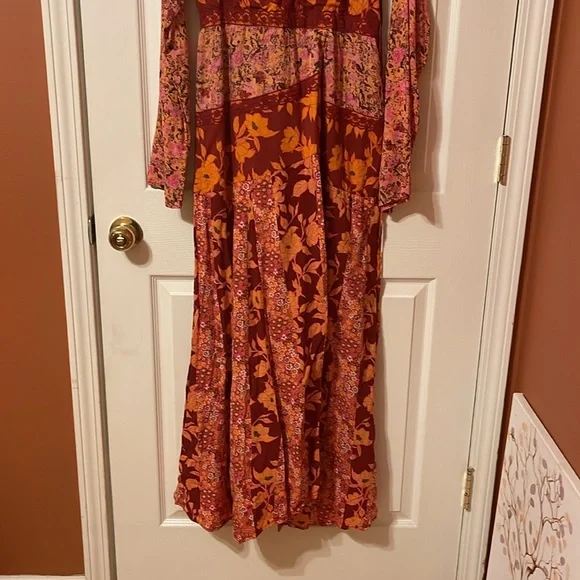 Free People Tilda wrap dress small NWT - Picture 2 of 8